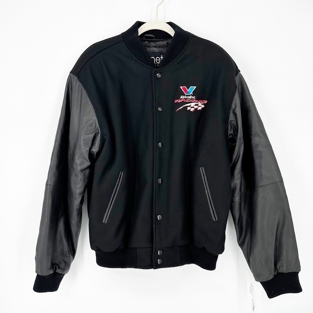 Vintage Valvoline Racing Jacket Coat Varsity Style